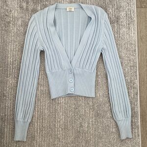 Wilfred plunge front cardigan